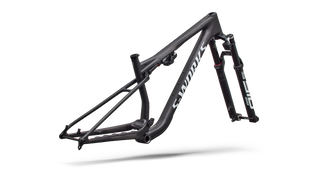 Specialized S-Works Epic 9 Frameset - Satin Carbon / Metallic White Silver