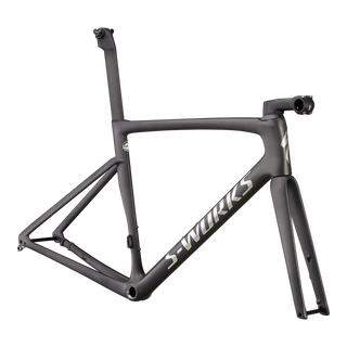Specialized S-Works Tarmac SL7 Frameset - FACT 12r Carbon - Satin Carbon / Spectraflair Tint / Gloss Brushed Chrome