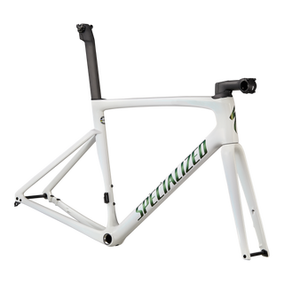 Specialized Tarmac SL7 Frameset - Chameleon Silver Green Tint Over White/Snake Eye