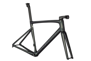 Specialized Tarmac SL7 Frameset - Gloss Carbon/Oil Tint/Forest Green