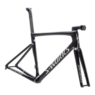Specialized S-Works Tarmac SL7 Frameset - FACT 12r Carbon - Gloss Black Pearl Granite Over Carbon / Chrome