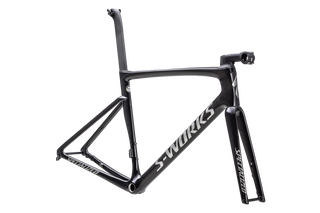 Specialized S-Works Tarmac SL7 Frameset - FACT 12r Carbon - Gloss Black Pearl Granite Over Carbon / Chrome