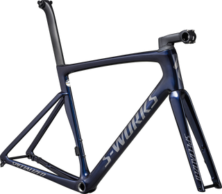 Specialized S-Works Tarmac SL7 Frameset - FACT 12r Carbon - Gloss Metallic Deep Marine/Satin Black Chrome