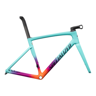 Specialized Tarmac SL7 Frameset - Gloss Lagoon Blue/Purple Orchid/Blaze