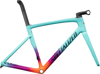Specialized Tarmac SL7 Frameset - Gloss Lagoon Blue/Purple Orchid/Blaze