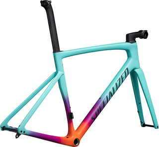 Specialized Tarmac SL7 Frameset - Gloss Lagoon Blue/Purple Orchid/Blaze