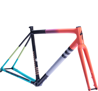 Specialized Crux Frameset  - Gloss Coral Lilac Fade/Carbon/Limestone/Papaya/Grey/Black