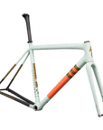 Specialized S-Works Crux Frameset - FACT 12r Carbon - Satin White Sage/Cactus Bloom/Midnight Shadow Speckle