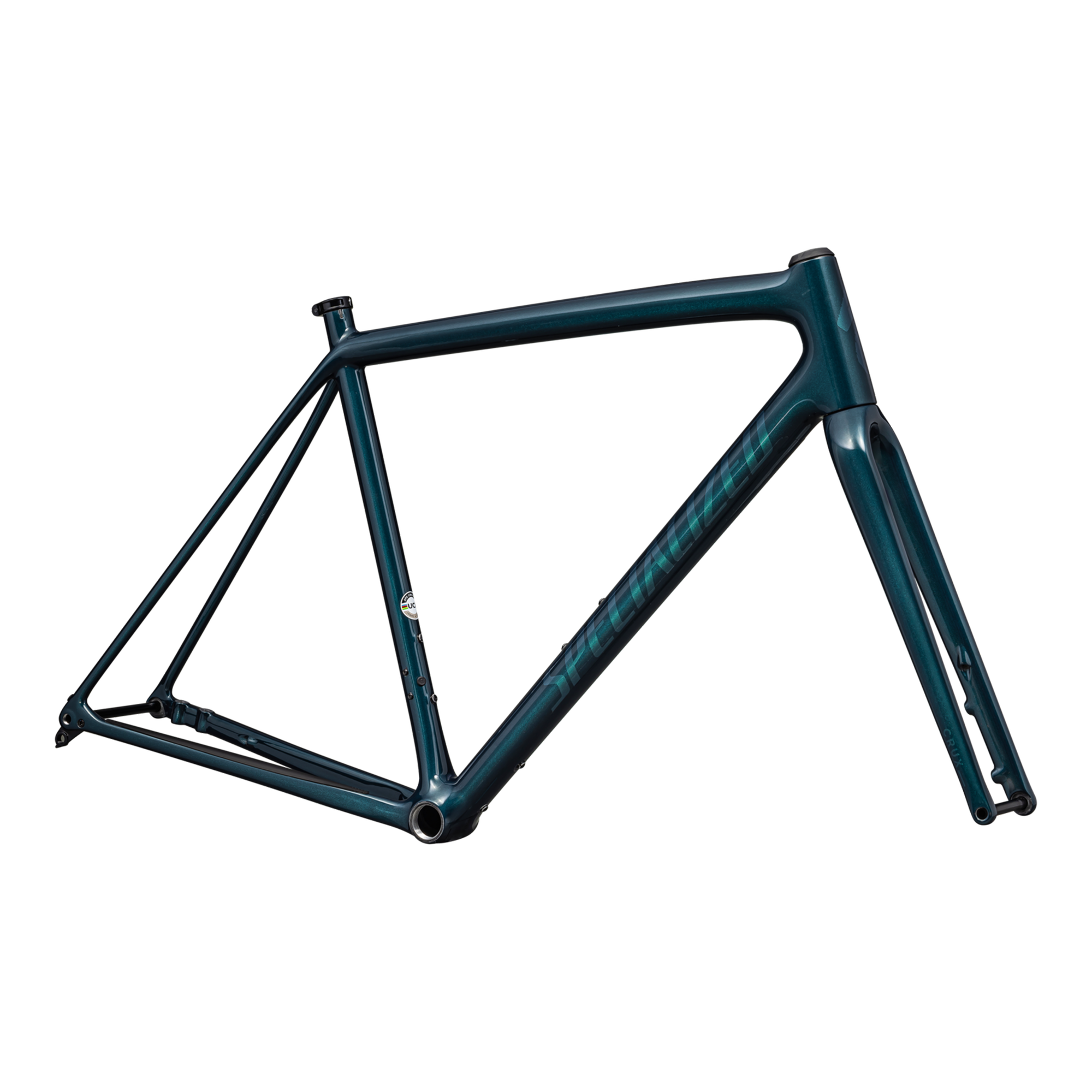 Specialized Crux Frameset - Gloss Metallic Deep Lake/ Green Pearl