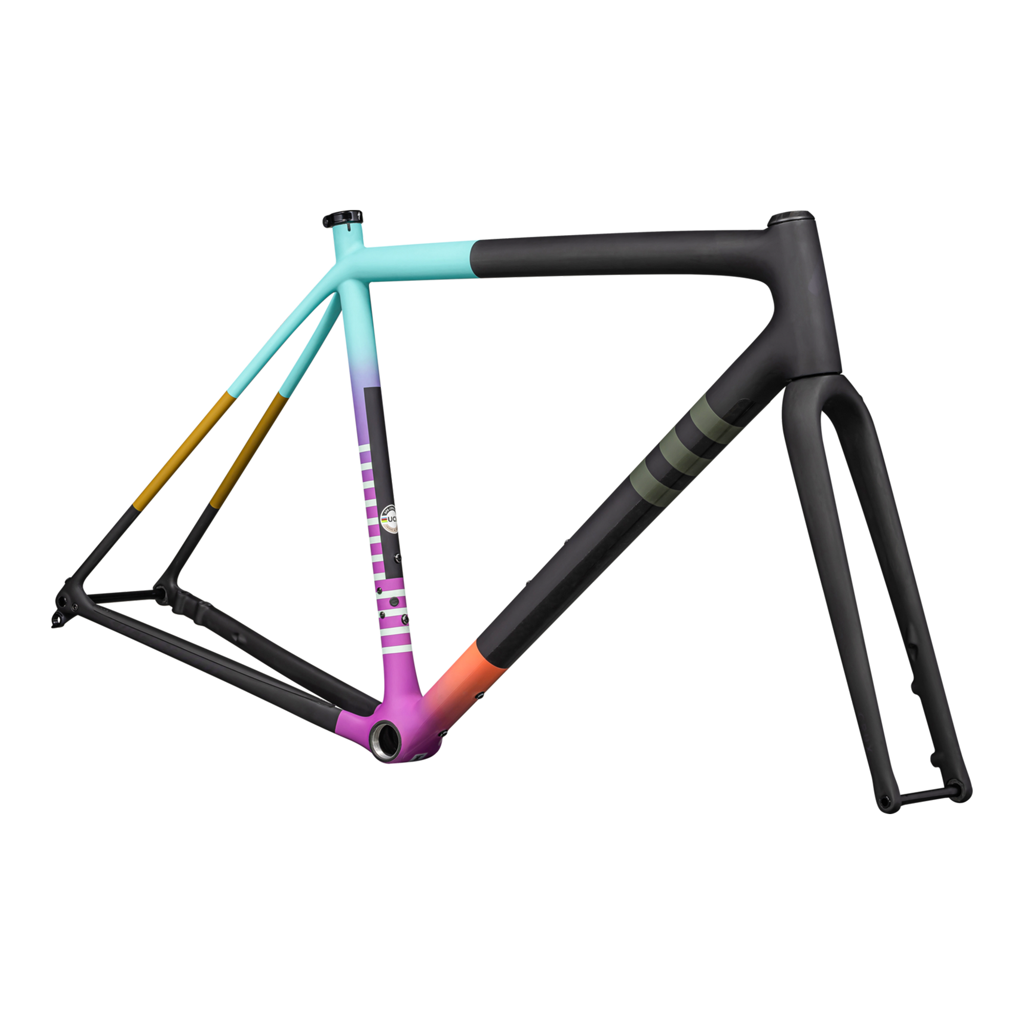 Specialized Crux Frameset - Satin Carbon/Purple Orchid/Midnight Shadow Metallic