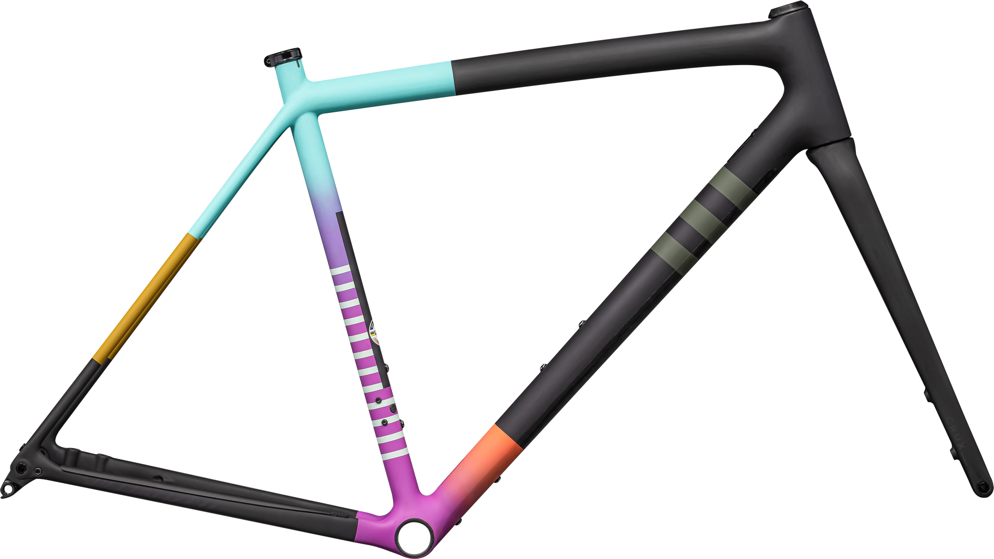 Specialized Crux Frameset - Satin Carbon/Purple Orchid/Midnight Shadow Metallic