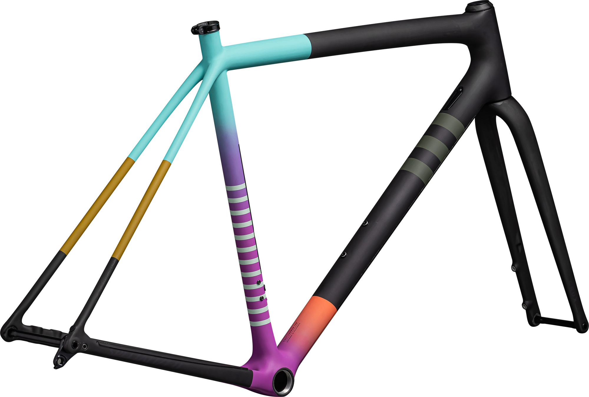 Specialized Crux Frameset - Satin Carbon/Purple Orchid/Midnight Shadow Metallic