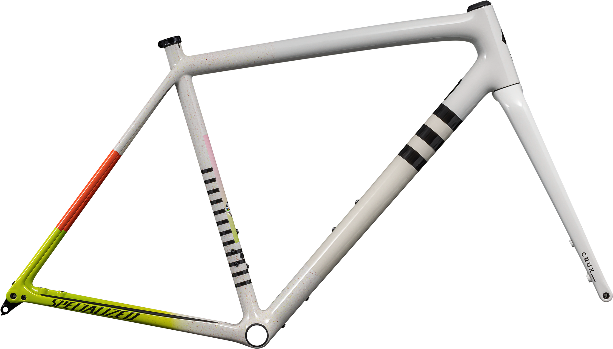 Specialized Crux Frameset - Gloss Dune/White Birch/Cactus Bloom Speckle