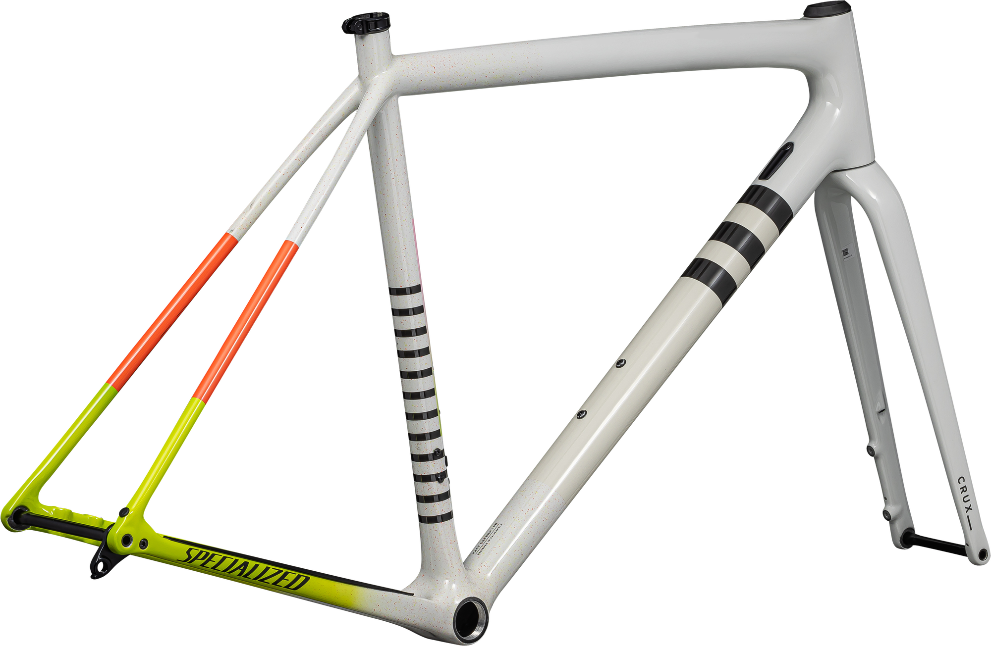 Specialized Crux Frameset - Gloss Dune/White Birch/Cactus Bloom Speckle