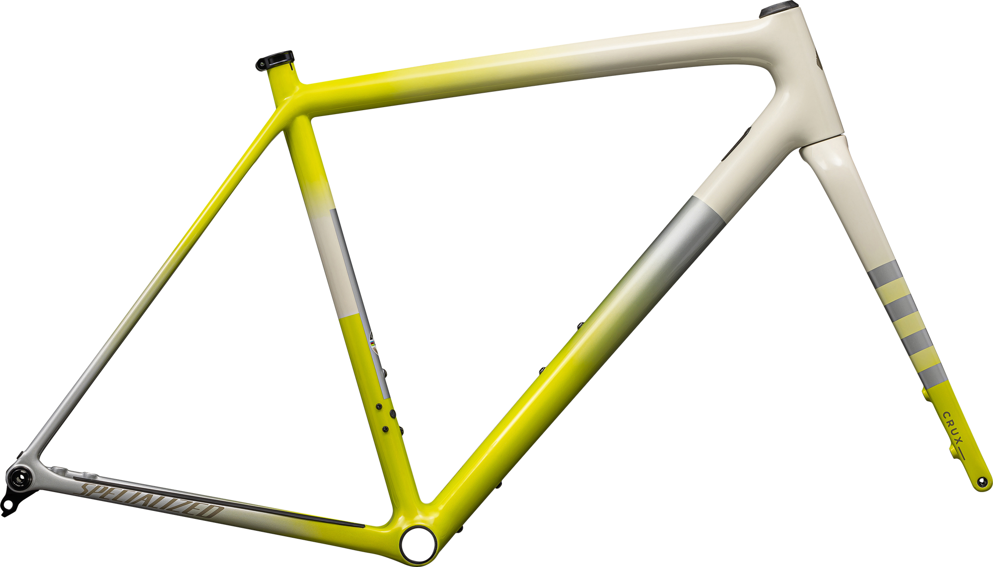 Specialized Crux Frameset - FACT 10r Carbon - Birch / Ion Metallic / Silver Dust / Taupe