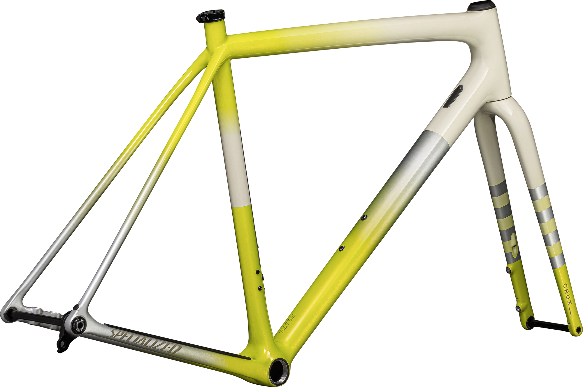 Specialized Crux Frameset - FACT 10r Carbon - Birch / Ion Metallic / Silver Dust / Taupe
