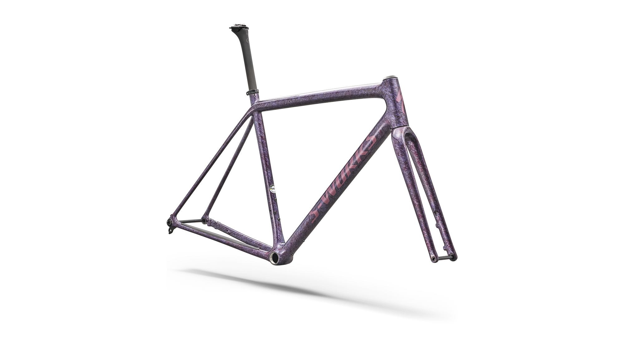Specialized S-Works Crux Frameset - FACT 12r Carbon - Nebula Metallic/Quartz Metallic