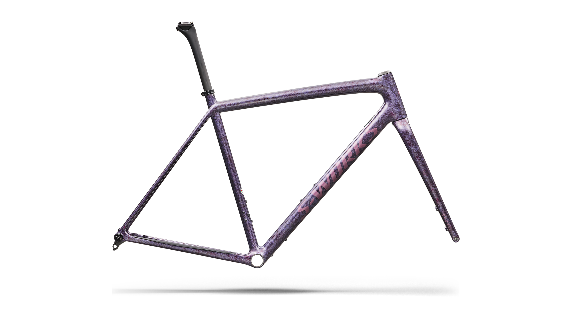 Specialized S-Works Crux Frameset - FACT 12r Carbon - Nebula Metallic/Quartz Metallic
