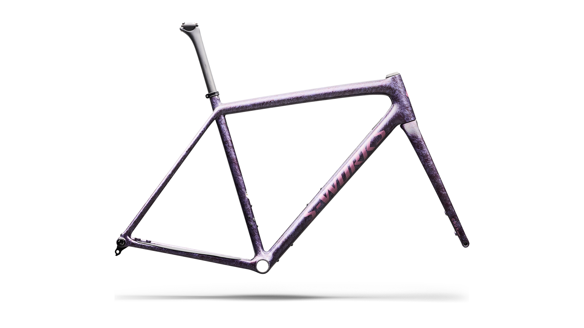 Specialized S-Works Crux Frameset - FACT 12r Carbon - Nebula Metallic/Quartz Metallic