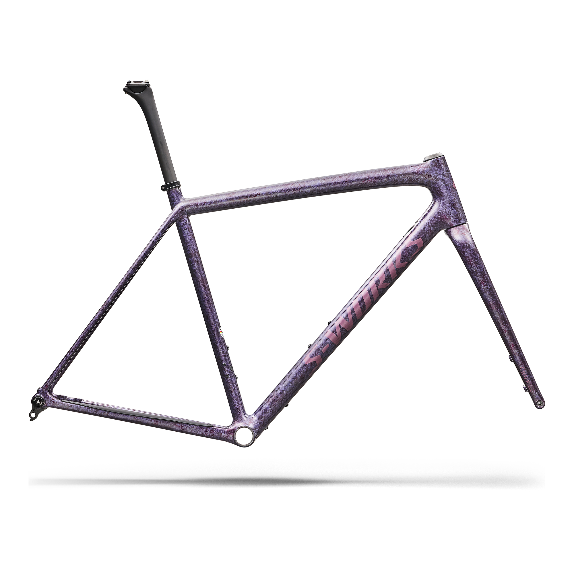 Specialized S-Works Crux Frameset - FACT 12r Carbon - Nebula Metallic/Quartz Metallic