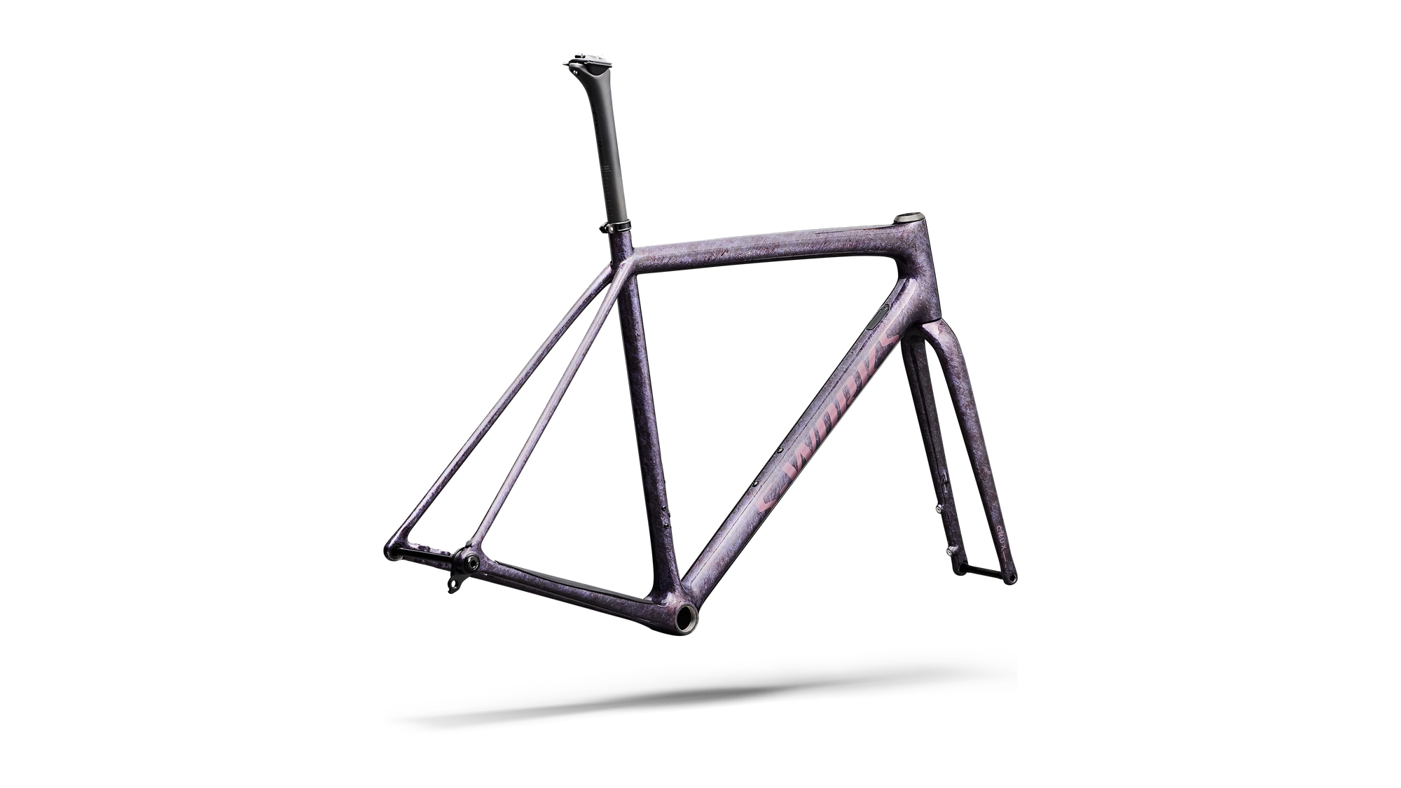 Specialized S-Works Crux Frameset - FACT 12r Carbon - Nebula Metallic/Quartz Metallic