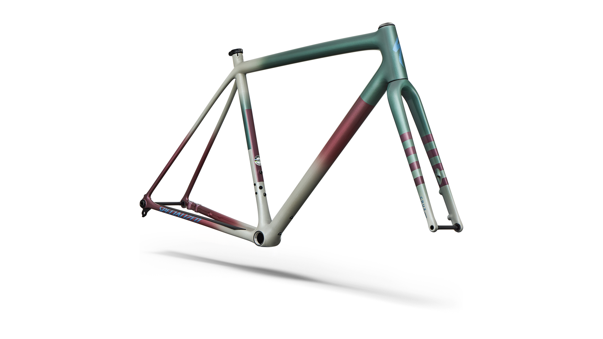 Specialized Crux Frameset - FACT 10r Carbon - Dolomite/Fjord Metallic/Quartz Metallic/Glacial Metallic