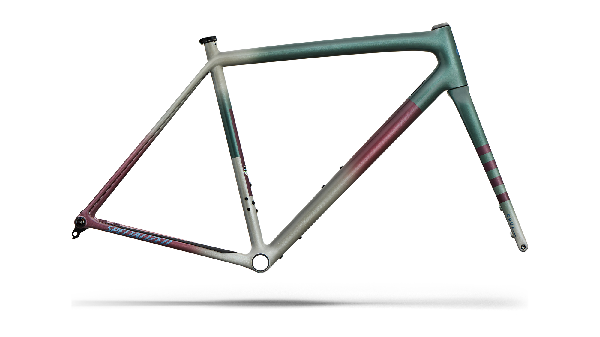 Specialized Crux Frameset - FACT 10r Carbon - Dolomite/Fjord Metallic/Quartz Metallic/Glacial Metallic