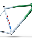 Specialized Crux DSW Frameset - D'Aluisio Smartweld Alloy - Oasis Tint Flake Silver Morning Mist/Purple Haze