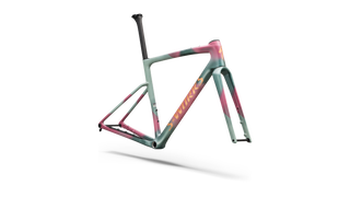 Specialized S-Works Crux 5 Frameset - FACT 12r Carbon - Agave Grey/Photon Tint Over Silver Dust
