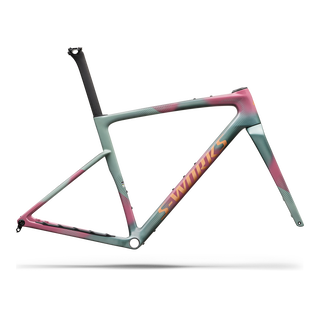 Specialized S-Works Crux 5 Frameset - FACT 12r Carbon - Agave Grey/Photon Tint Over Silver Dust