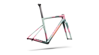 Specialized S-Works Crux 5 Frameset - FACT 12r Carbon - Agave Grey/Photon Tint Over Silver Dust