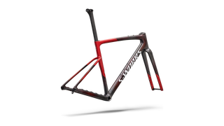 Specialized S-Works Crux 5 Frameset - FACT 12r Carbon - Cayenne Metallic/Red Tint/White Silver Metallic