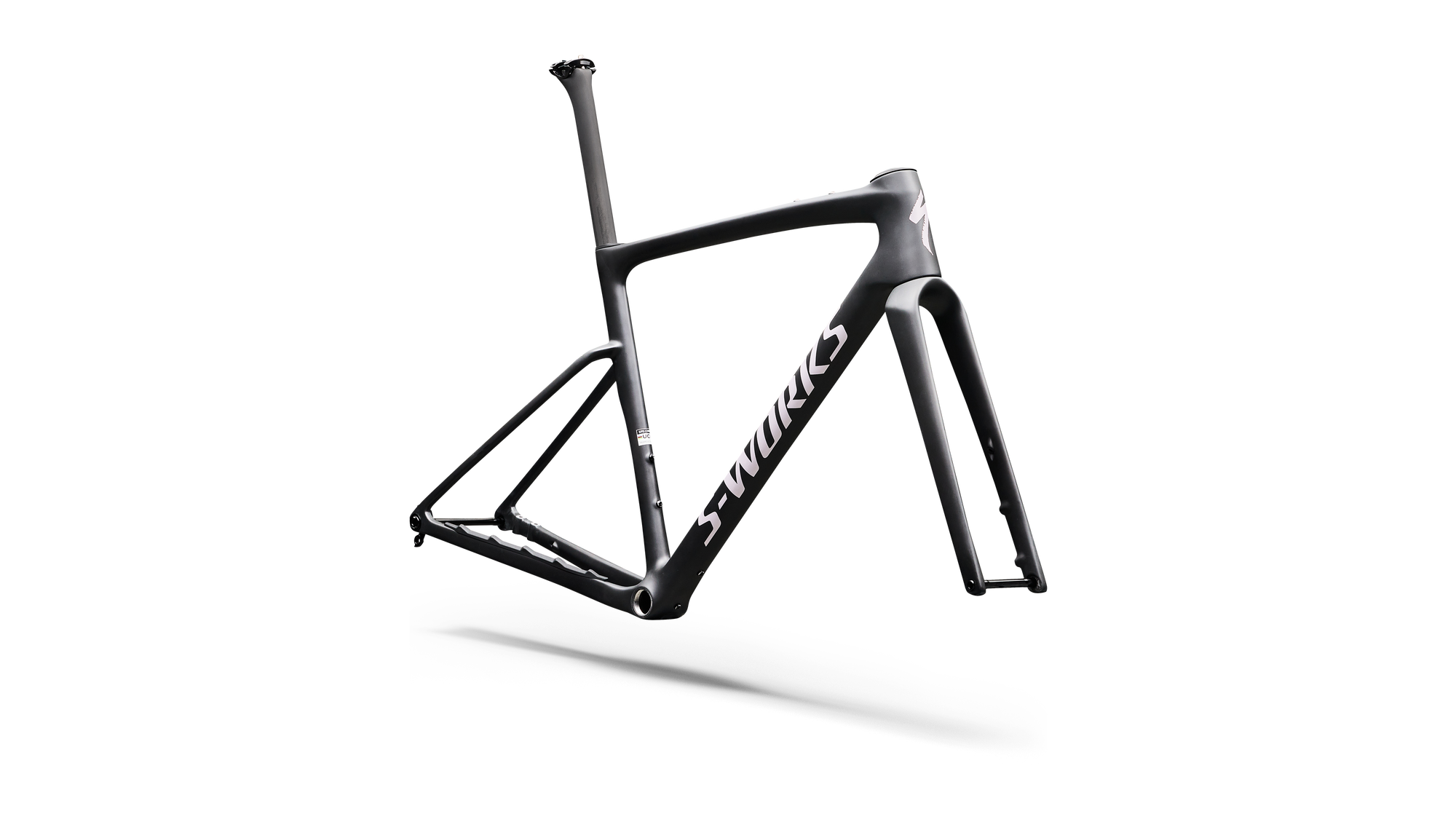 Specialized S-Works Crux 5 Frameset - FACT 12r Carbon - Satin Carbon/Amethyst Frost