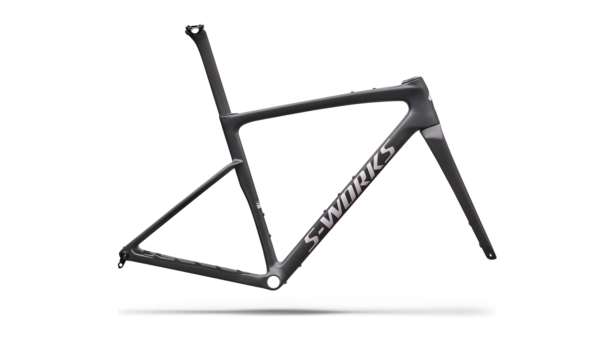 Specialized S-Works Crux 5 Frameset - FACT 12r Carbon - Satin Carbon/Amethyst Frost