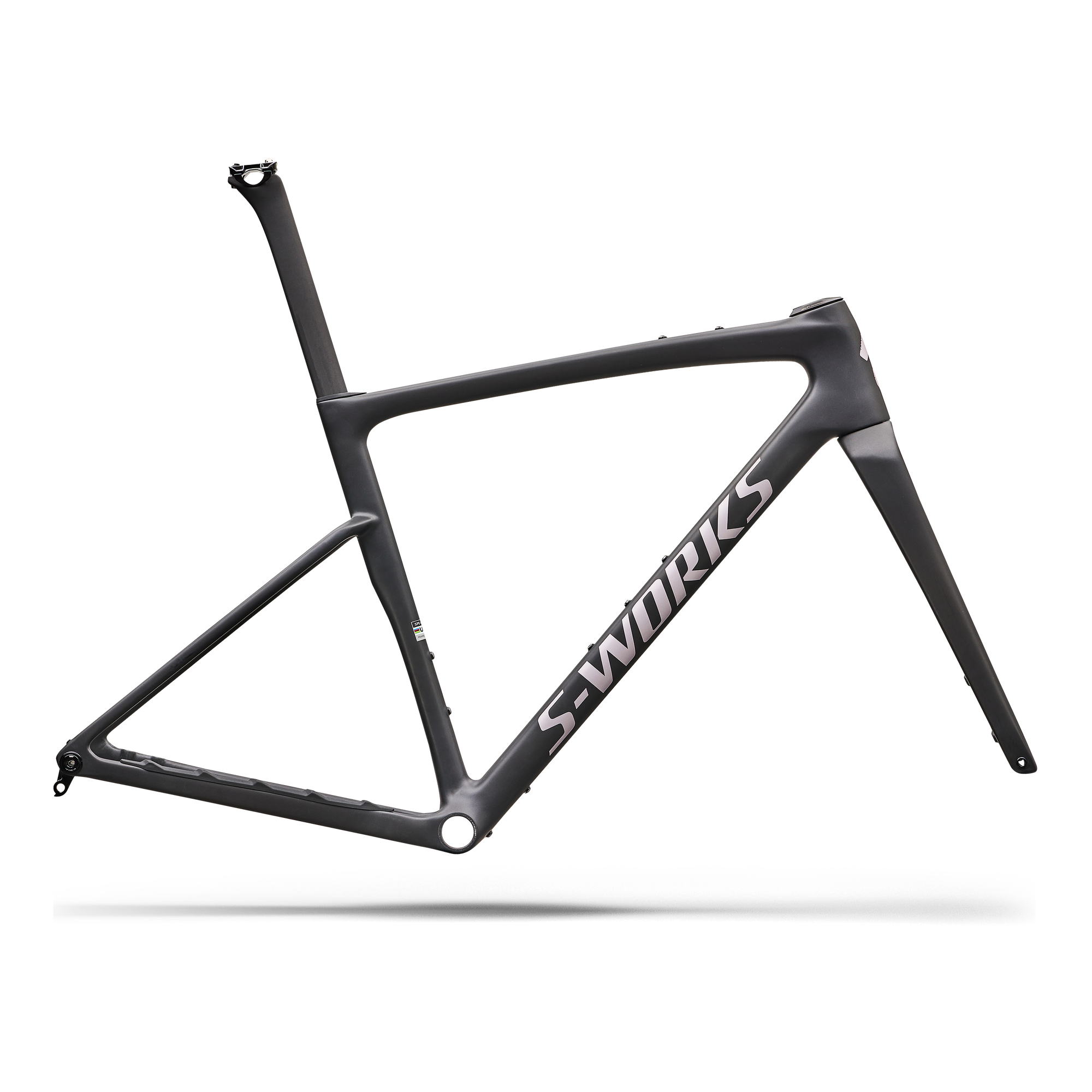Specialized S-Works Crux 5 Frameset - FACT 12r Carbon - Satin Carbon/Amethyst Frost