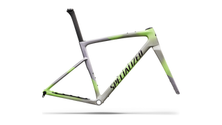 Specialized Crux 5 Frameset - FACT 10r Carbon - Dolomite Metallic/Powder Lime/Nebula Metallic