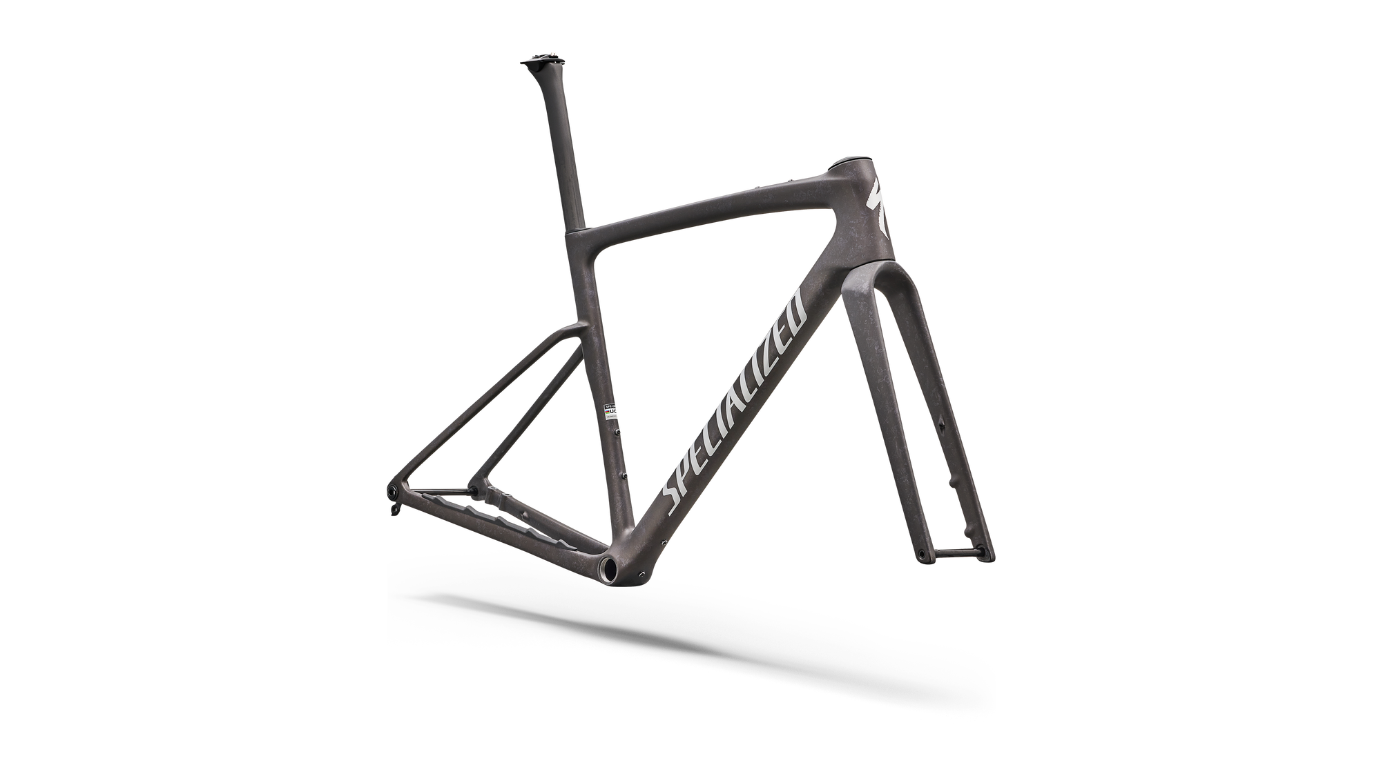 Specialized Crux 5 Frameset - FACT 10r Carbon - Warm Smoke Metallic/Silver Dust