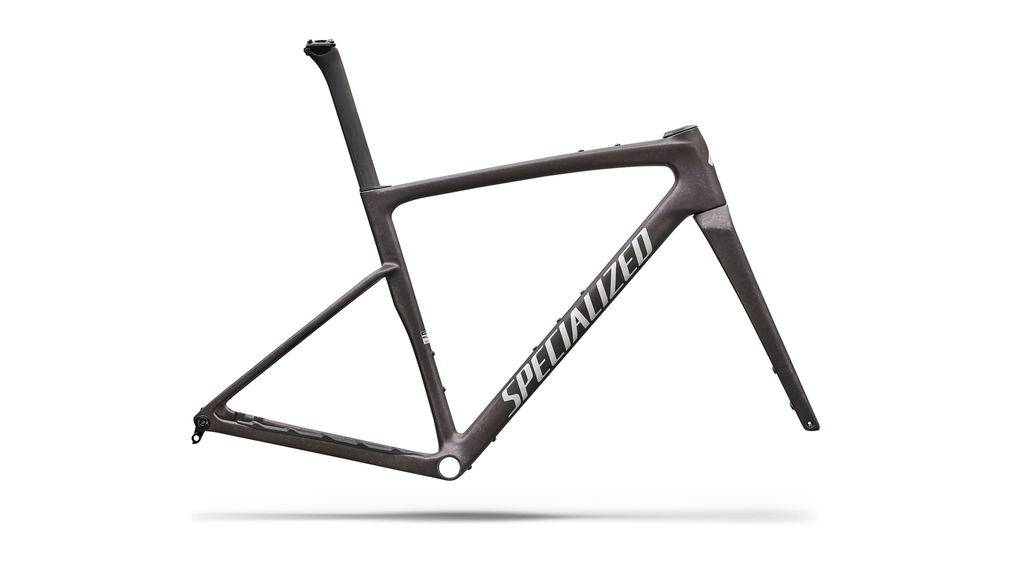 Specialized Crux 5 Frameset - FACT 10r Carbon - Warm Smoke Metallic/Silver Dust