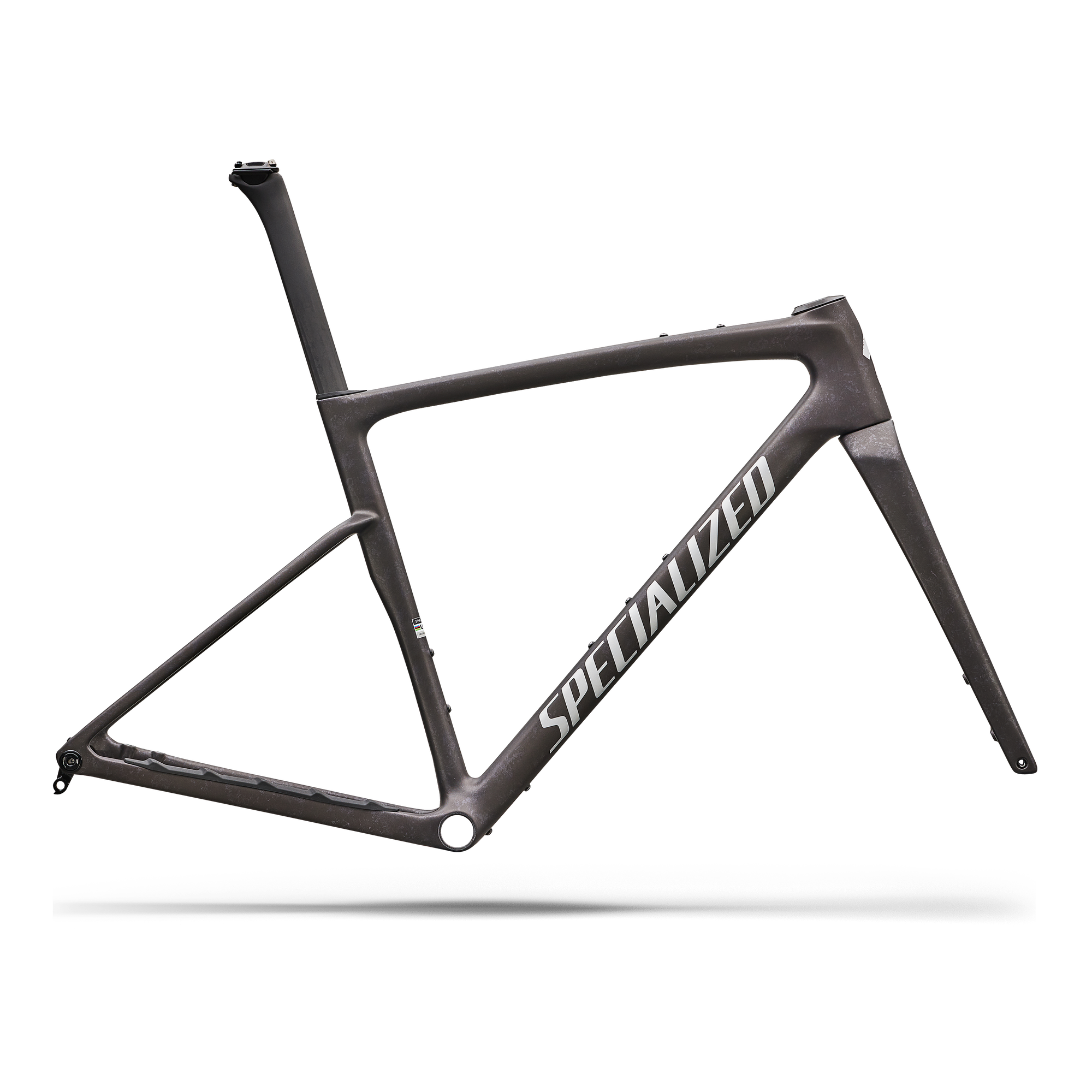 Specialized Crux 5 Frameset - FACT 10r Carbon - Warm Smoke Metallic/Silver Dust
