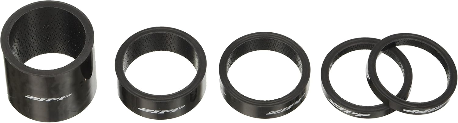 Zipp Headset Spacer Set - UD Carbon (4mm x 2 - 8mm x 1 - 12mm x 1 - 30mm x 1)
