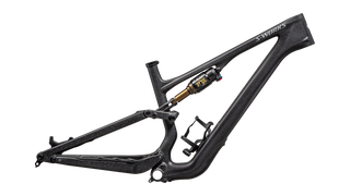 Specialized S-Works Stumpjumper 15 Frameset - FOX FLOAT GENIE Factory - Satin Nrly Blk / Blk / Cool Grey / Obsidian / Satin Dove Grey