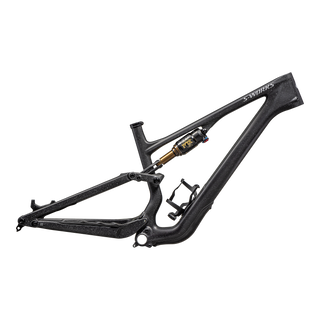 Specialized S-Works Stumpjumper 15 Frameset - FOX FLOAT GENIE Factory - Satin Nrly Blk / Blk / Cool Grey / Obsidian / Satin Dove Grey