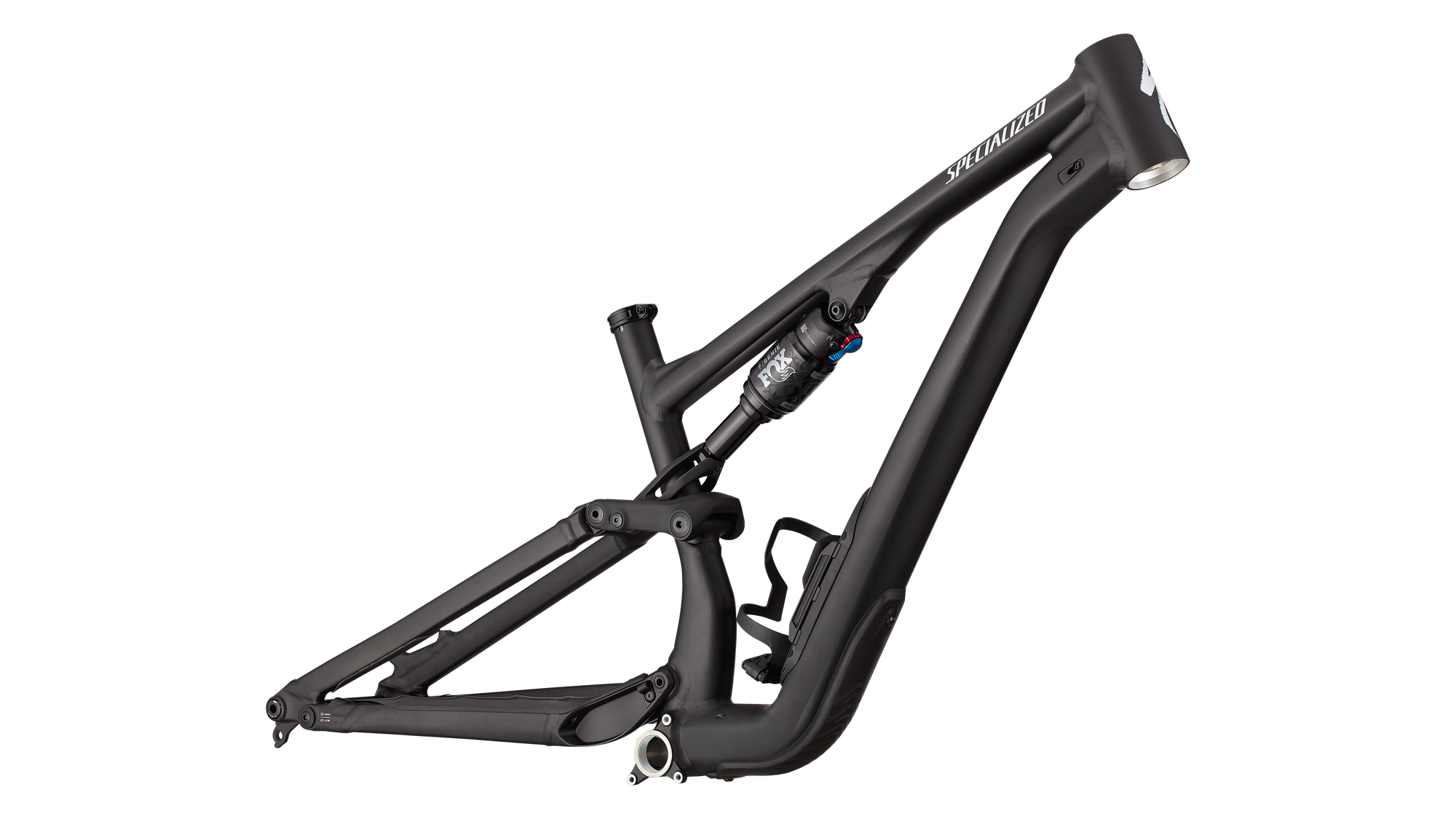 Specialized Stumpjumper 15 Alloy Frameset - FOX FLOAT GENIE Performance - Satin Obsidian / Silver Dust