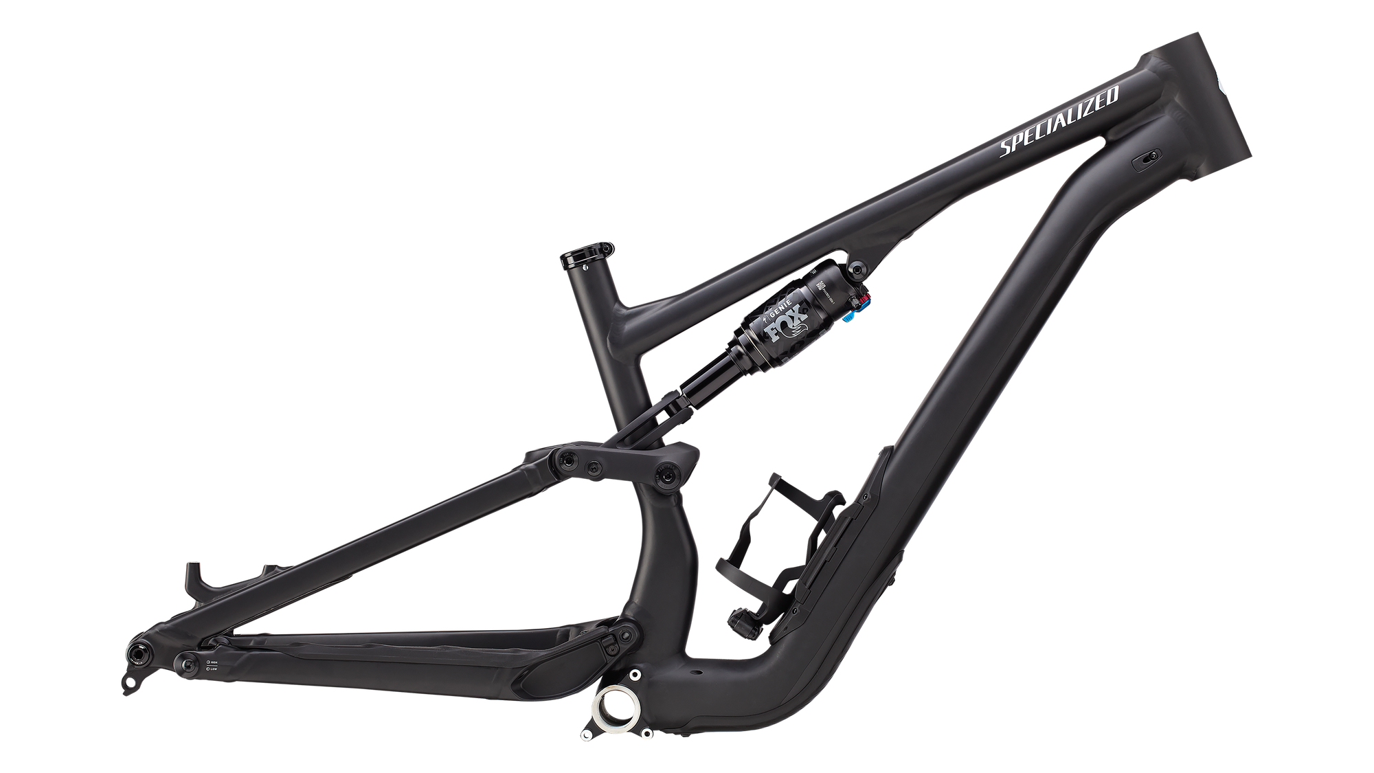 Specialized Stumpjumper 15 Alloy Frameset - FOX FLOAT GENIE Performance - Satin Obsidian / Silver Dust