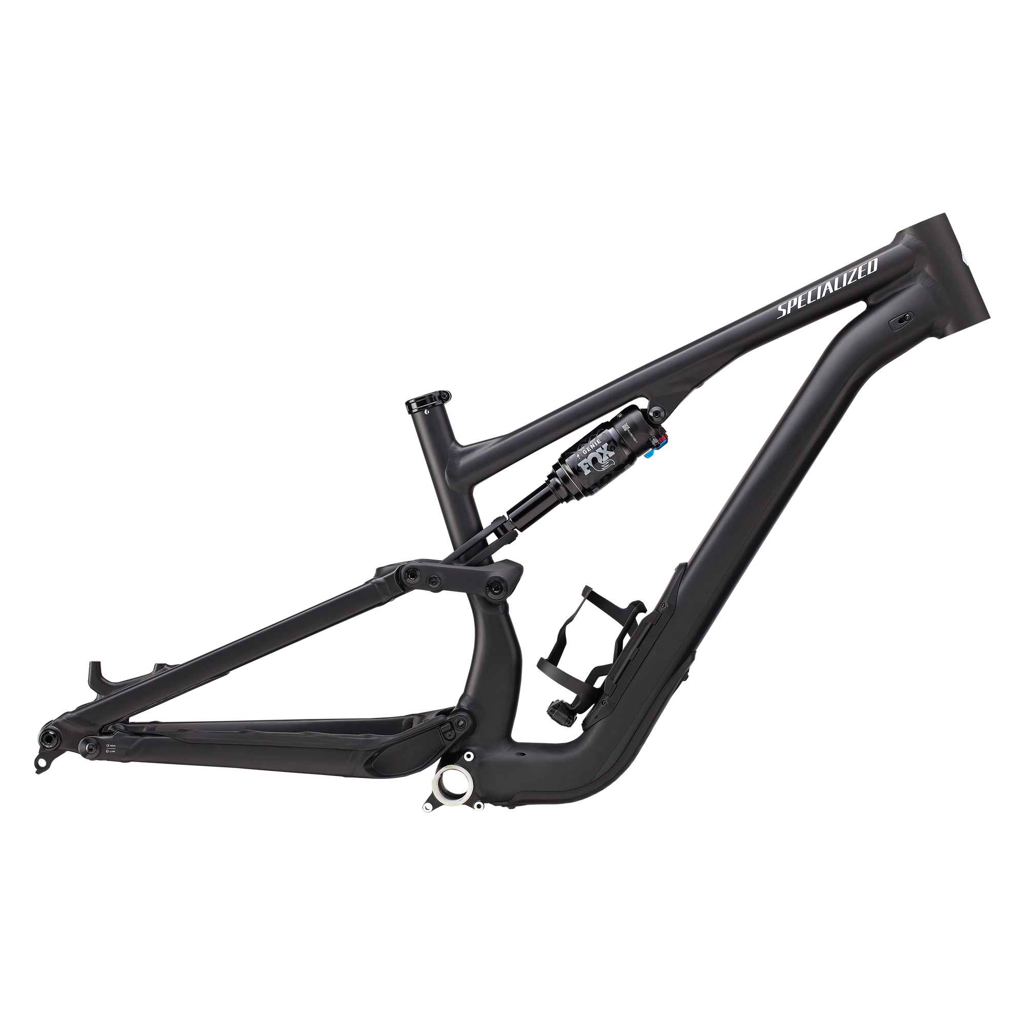 Specialized Stumpjumper 15 Alloy Frameset - FOX FLOAT GENIE Performance - Satin Obsidian / Silver Dust