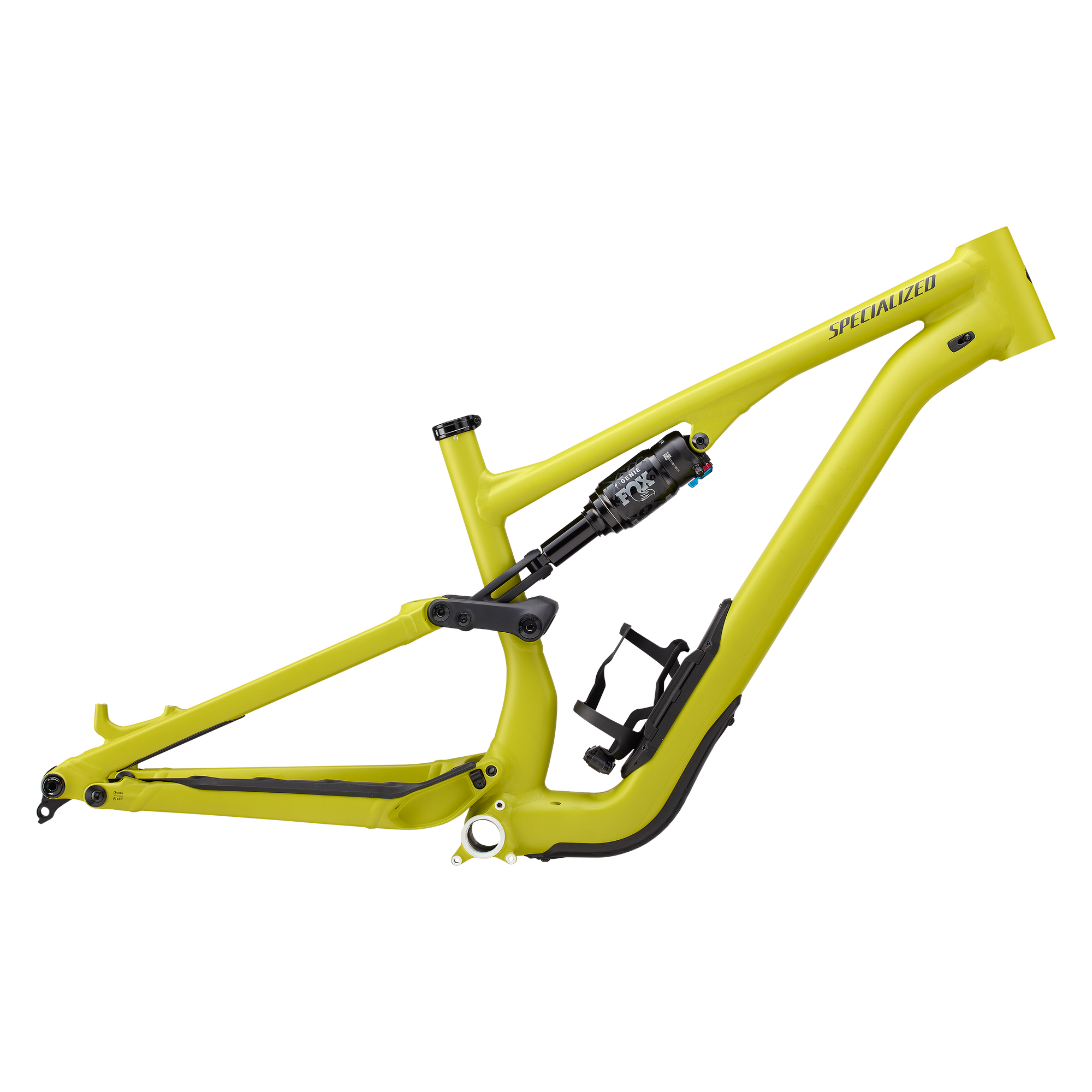 Specialized Stumpjumper 15 Alloy Frameset - FOX FLOAT GENIE Performance - Satin Olive Green / Metallic Obsidian