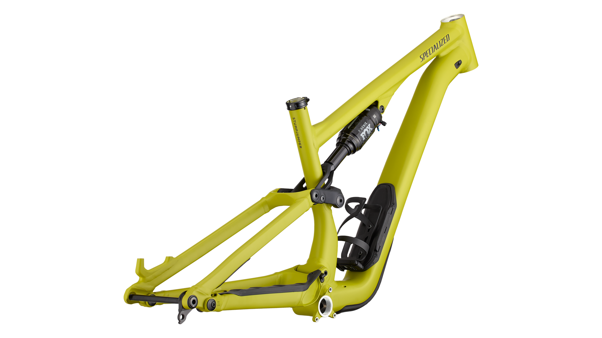 Specialized Stumpjumper 15 Alloy Frameset - FOX FLOAT GENIE Performance - Satin Olive Green / Metallic Obsidian