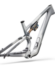 Specialized S-Works Stumpjumper 15 EVO Frameset - FOX FLOAT X GENIE Factory - Satin Shadow Silver / Ashen Grey / Gloss Black Liquid Metal