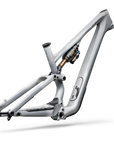 Specialized S-Works Stumpjumper 15 EVO Frameset - FOX FLOAT X GENIE Factory - Satin Shadow Silver / Ashen Grey / Gloss Black Liquid Metal