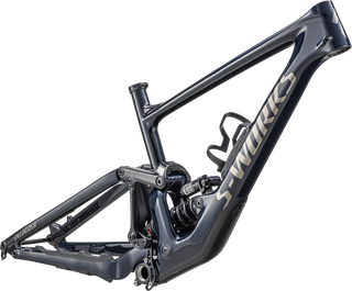 Specialized S-Works Enduro Frameset - Gloss Metallic Dark Navy / Dark Navy / Brushed Black Chrome